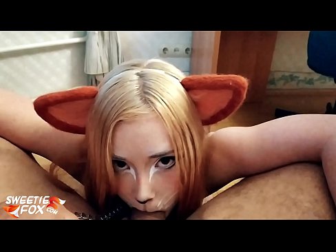 ❤️ Kitsune înghite pula și ejaculează în gură ❤❌  at porn ro.sexindrag.ru ﹏